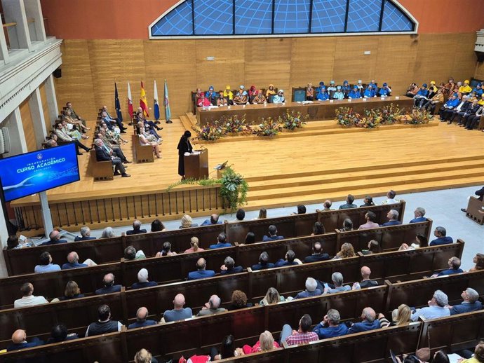Acto de inauguración del curso académico de la UC