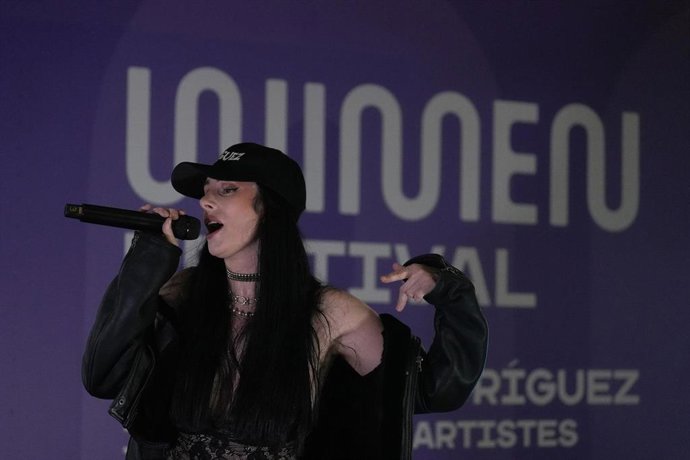 La cantante Mala Rodríguez, durante su actuación para presentar el Wimen Festival de Barcelona, a 18 de septiembre de 2025, en Barcelona, Catalunya (España). El Wimen Festival de Barcelona es un nuevo festival dedicado a la música hecha por mujeres, que c