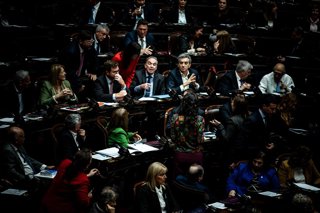 September 17, 2025, Caba, Buenos Aires, Argentina: The Chamber of Deputies dealt a crushing blow to the ruling party and put a stop to the government's chainsaw attacks on health and education. With a majority exceeding two-thirds, the opposition rejected