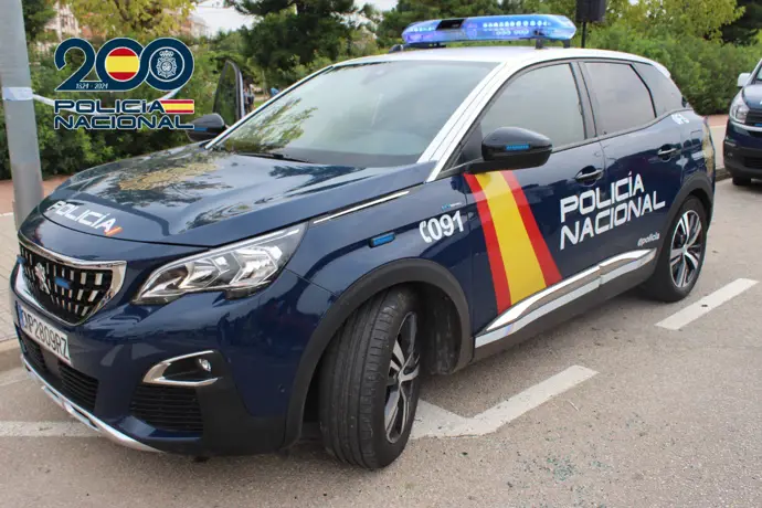 Coche de la Policía Nacional