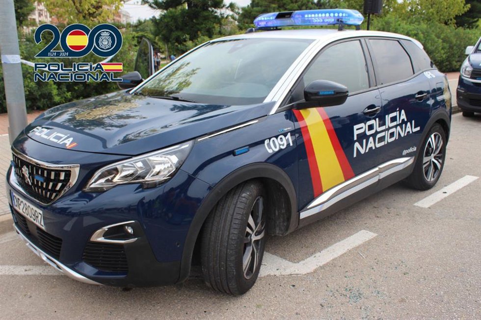 Archivo - Coche de la Policía Nacional