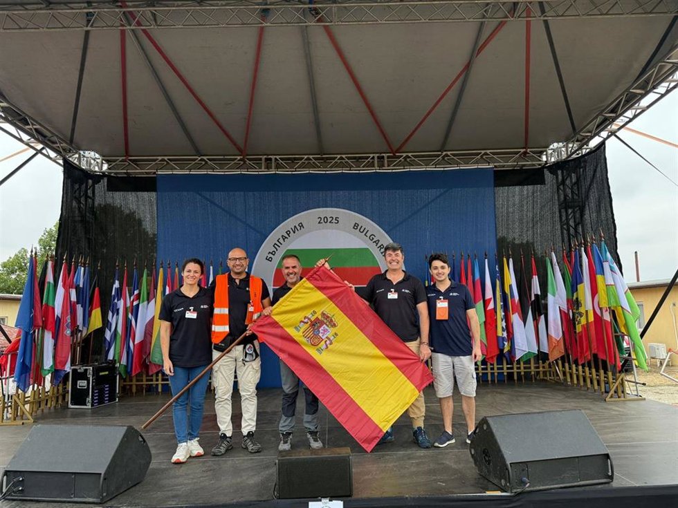 Investigadores de la UCAM durante el ejercicio internacional 'OTAN BULGARIA 2025'