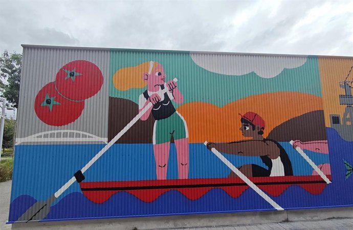 Mural de la artista Bea Aparicio