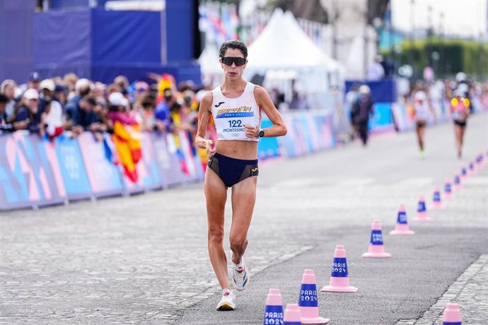 Archivo - Cristina Montesinos durante los Juegos Olímpicos de París