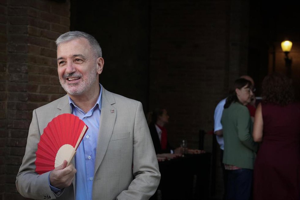 Archivo - El alcalde de Barcelona, Jaume Collboni, durante la clausura del acto por el centenario del Metro de Barcelona, a 30 de junio de 2025, en Barcelona, Cataluña (España).
