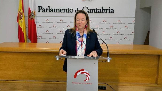 Archivo - Leticia Díaz, portavoz del Grupo Parlamentario Vox