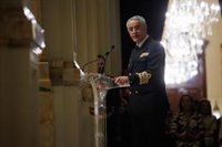 El jefe de la Armada subraya a Vox que su misión es "ayudar y salvar" a migrantes en el mar, no bloquearlos