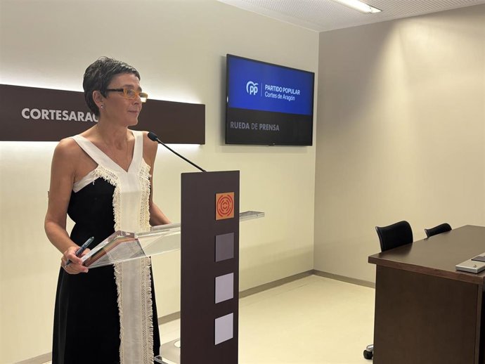 La diputada del PP Aragón Ana Marín.