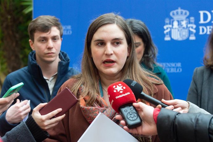 Archivo - La diputada de Más Madrid en la Asamblea Jimena González