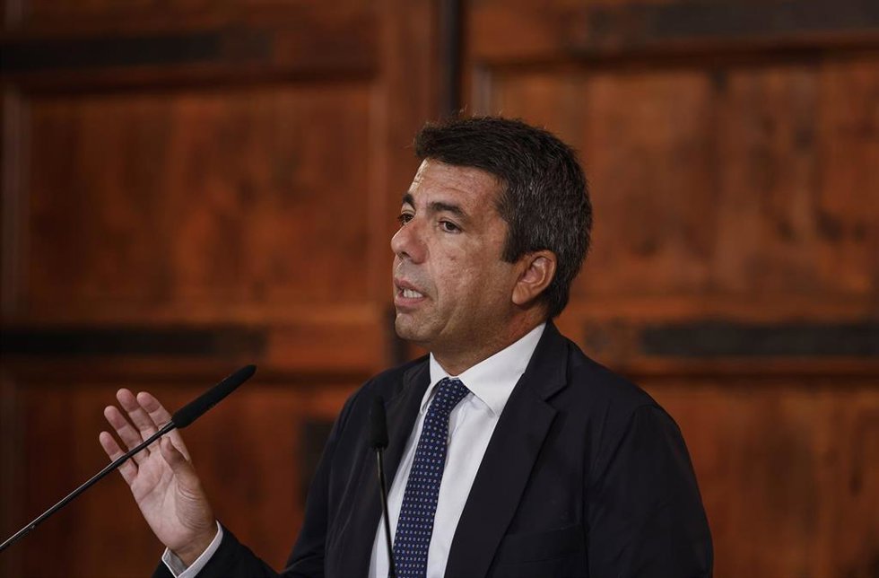 El president de la Generalitat, Carlos Mazón.