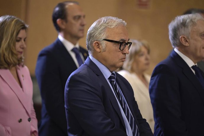 Archivo - El consejero de Agricultura, Ganadería y Alimentación, Javier Rincón.