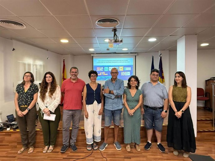 Entidades sociales de Mallorca a favor de una acogida digna a migrantes