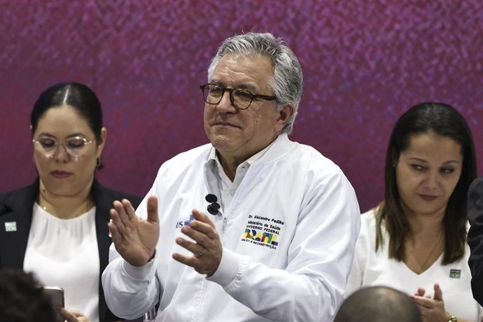 Archivo - Alexandre Padilha, ministro de Salud de Brasil.