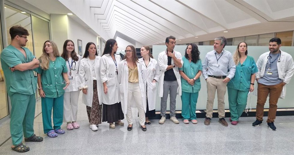 Equipo del HUCA