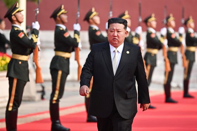 El líder norcoreano Kim Jong Un.