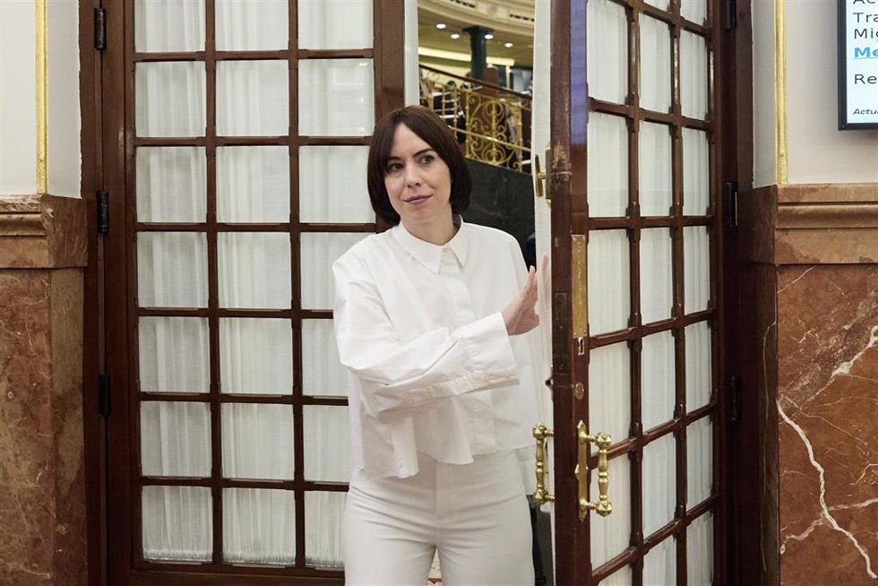 Archivo - La ministra de Ciencia e Innovación, Diana Morant, durante un pleno en el Congreso de los Diputados