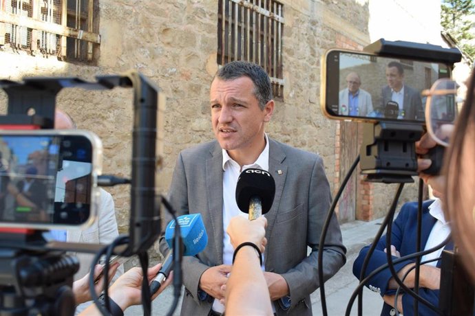 El conseller de Agricultura, Ganadería, Pesca y Alimentación de la Generalitat, Òscar Ordeig.