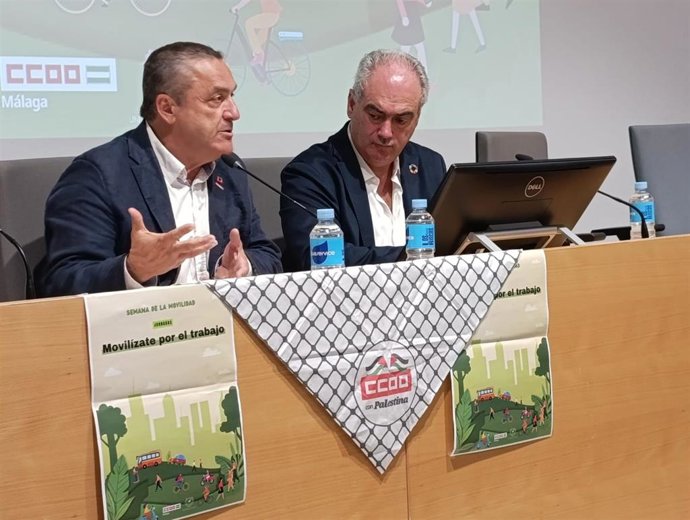 CCOO advierte en unas jornadas  de que hay 13 accidentes diarios en Málaga en desplazamientos para ir al trabajo