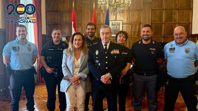 Agentes de Francia, Portugal e Italia patrullarán con Policía Nacional en las fiestas de San Mateo en Logroño