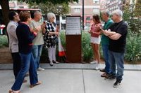 Moriyón, en la inauguración de los jardines José Antonio Rodríguez Canal: "Fue memoria de la ciudad"