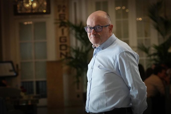 El director del Festival de Cine de San Sebastián, José Luis Rebordinos, posa para Europa Press, a 18 de septiembre de 2025, en San Sebastián, Guipúzcoa, País Vasco (España).
