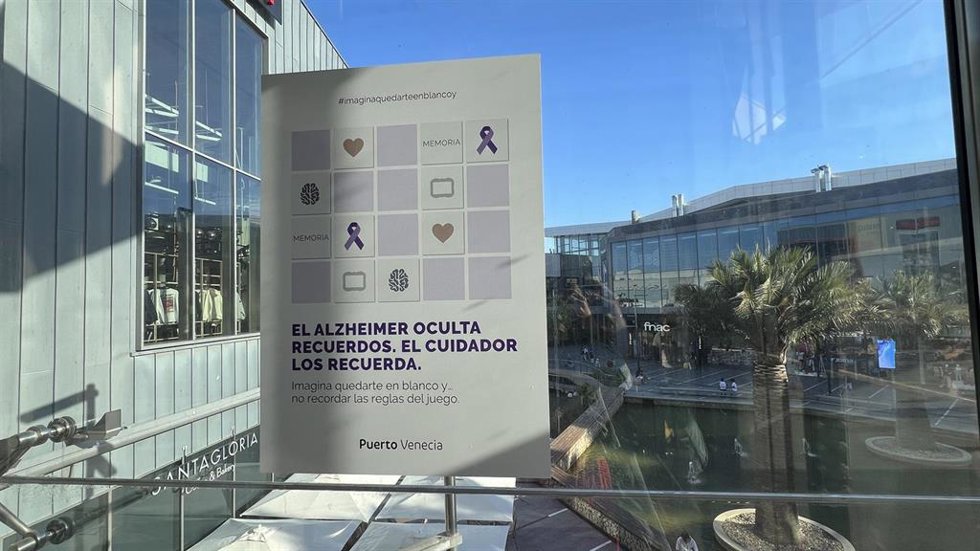 Puerto Venecia se suma este domingo al Día Mundial del Alzheimer