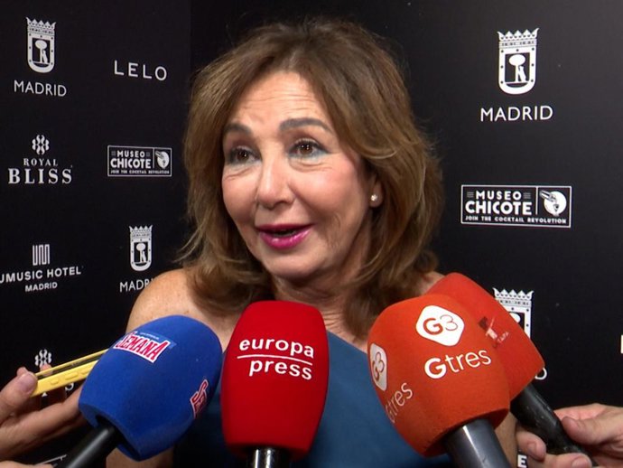 Ana Rosa Quintana en los Premios Chicote
