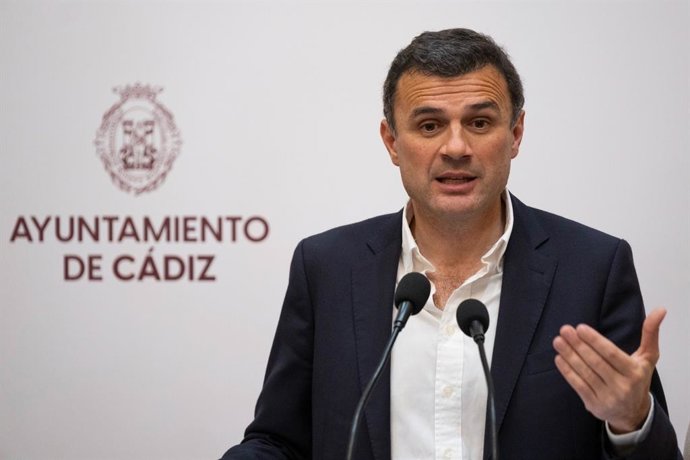Archivo - Bruno García, alcalde de Cádiz, en una imagen de archivo.