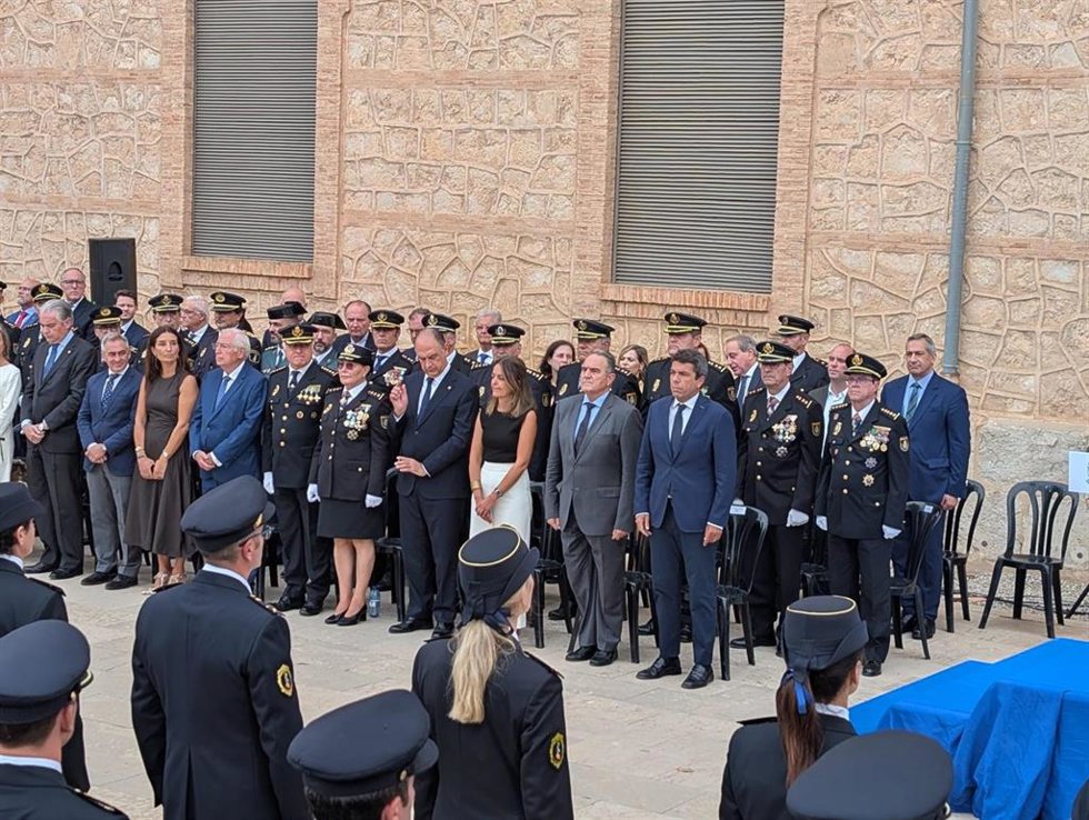 Acto por el Día de la Unidad de la Policía Nacional Adscrita a la Comunitat Valenciana.