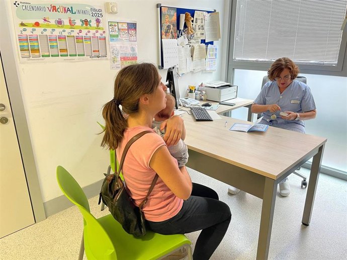 Consulta de Pediatría en Osakidetza