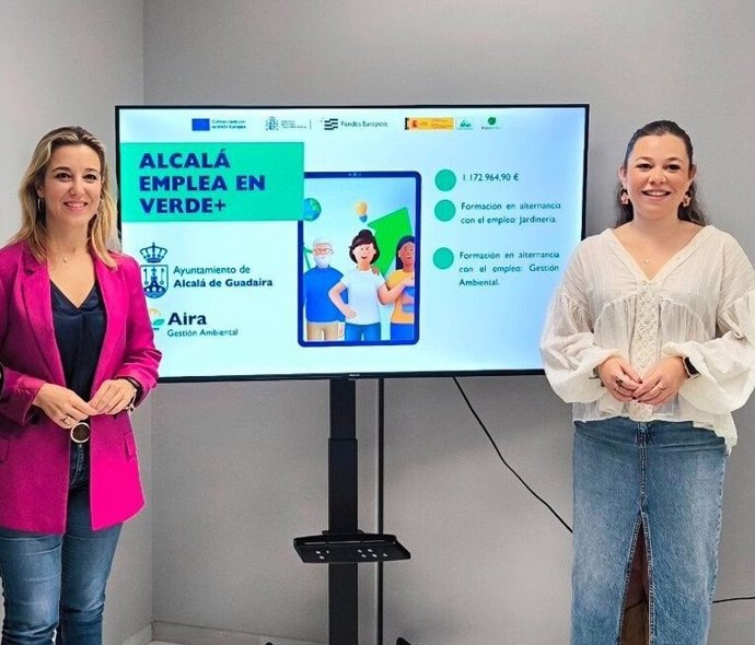 Imagen de la presentación del listado de participantes del proyecto Alcalá Emplea en Verde+.