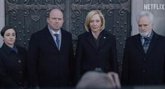 Foto: Grace Penn, candidata a la presidencia en el impactante tráiler de la temporada 3 de La diplomática