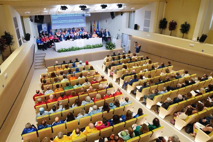 Acto de apertura del curso académico 2025-2026 en el Campus de La Merced