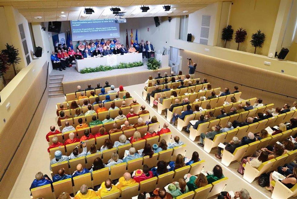 Acto de apertura del curso académico 2025-2026 en el Campus de La Merced