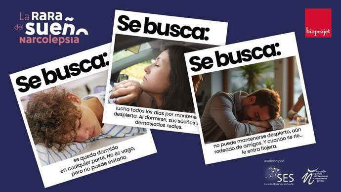 Visuales campaña de concienciación sobre la Narcolepsia