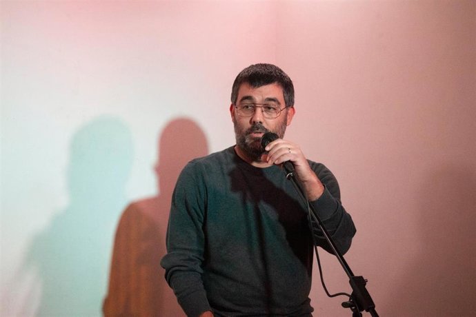 El poeta Natxo Vidal en su participación en los 'Lunes Literarios' en 2023