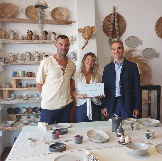 Punto de interés artesanal 'Sal de coco'.