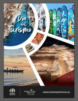 Archivo - Cartel de la celebración del Día del Turismo en Rincón de la Victoria.