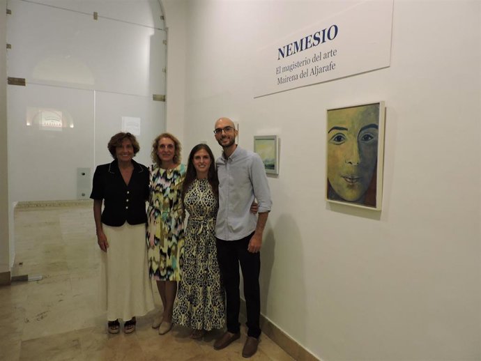 Exposición 'Nemesio: el magisterio del arte' en la Casa de la Provincia de la Diputación de Sevilla.