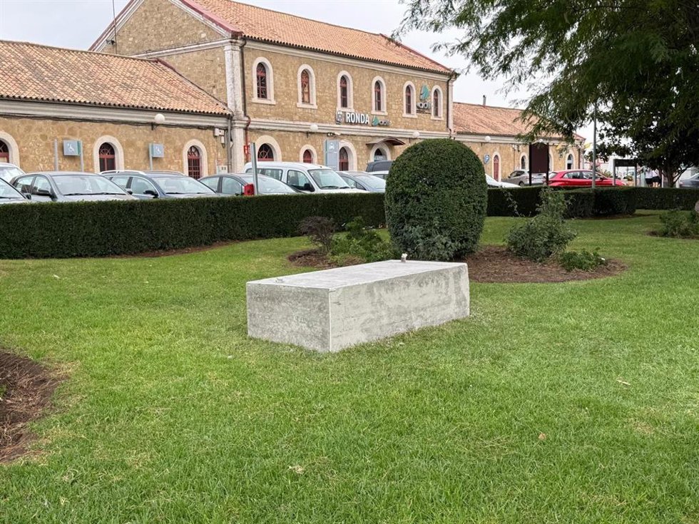Ubicación del Monumento de las Víctimas del Terrorismo.