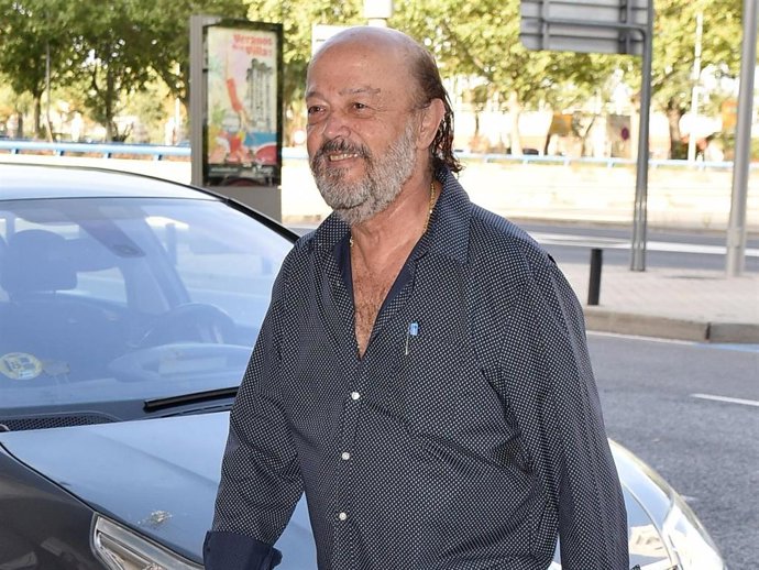 Archivo - Miguel Morales acude a casa de Shaila Durcal a celebrar su 42 cumpleaños a 28 de Agosto de 2021 en Madrid (España).