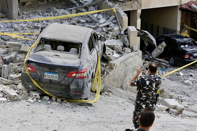 Ataques israelíes en Líbano (archivo).