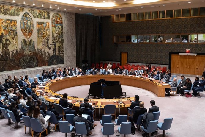 Reunión del Consejo de Seguridad de la ONU (archivo).