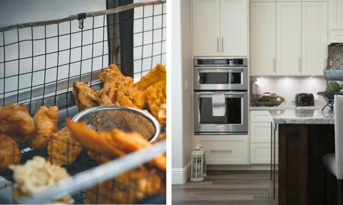 O que consome mais: o forno ou a fritadeira?