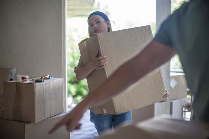 Imagen de una mudanza.