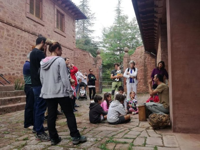 Actividad ornitológica en el paisaje protegido de Pinares de Rodeno.