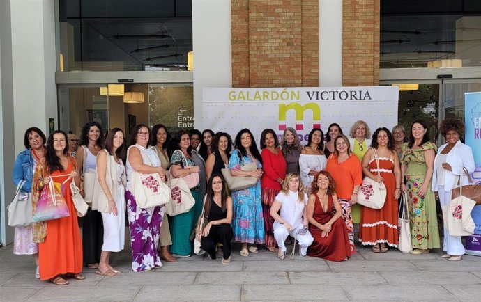 Imagen de familia del encuentro Netwoman Andalucía, promovido por la Federación Andaluza de Mujeres Empresarias (FAME) y la Asociación de Empresarias y Profesionales de Málaga (Amupema).