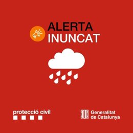 Archivo - Activada la alerta Inuncat por intensidad de lluvias este domingo
