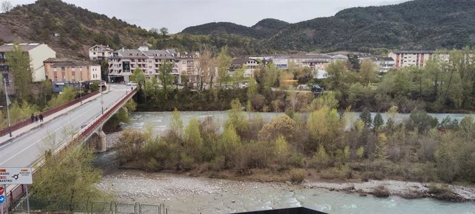 Río Ara en Aínsa.