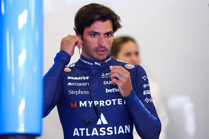 September 20, 2025, Baku, Azerbaijan: SAINZ Carlos (spa), Williams Racing FW47, portrait during the 2025 Formula 1 Qatar Airways Azerbaijan Grand Prix, 17th round of the 2025 FIA Formula One World Championship from September 19 to 21, 2025 on the Baku Cit